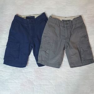 GAP 2 Pairs of Boy's Cargo Shorts, Size 6